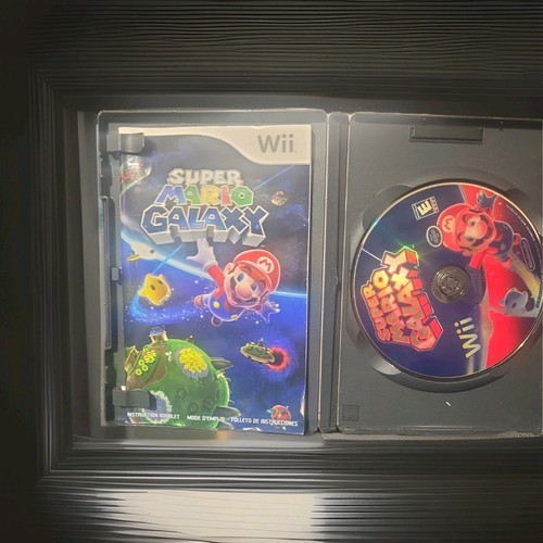 NINTENDO SELECTS Wii SUPER MARIO GALAXY GAME, MANUAL AND CASE - photo 4