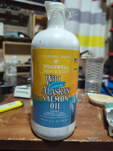 Dogswell Skin & Coat Wild Alaskan Salmon Oil Exp 06/28/27