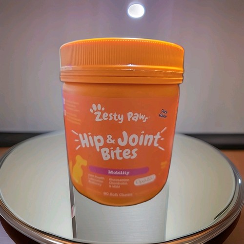 Zesty Paws Hip & Joint Bites 90 Chews Duck Flavor