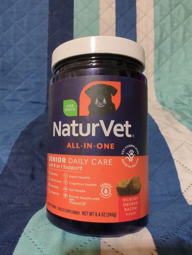 NaturVet 8-in-1 Senior Daily Care - 60 Count