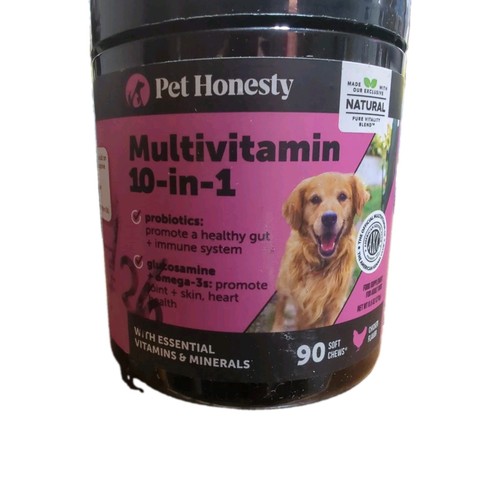 Pet Honesty Multivitamin 10-in-1 Chicken Flavor 90 Soft Chews