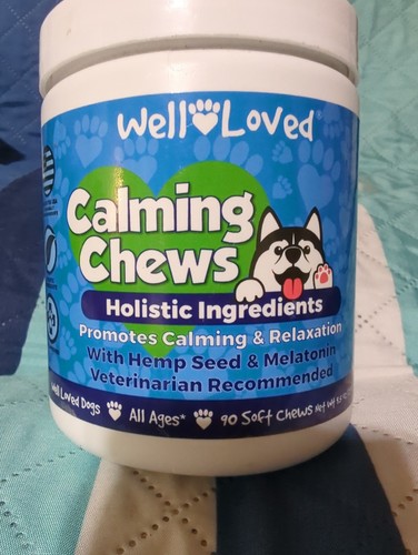 Calming Chews for Dogs - Holistic Ingredients, 90 Count
