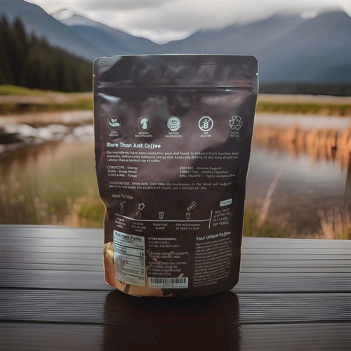 Taoters Mushroom Coffee 30 Servings NET WT 180g EXP 01/2028 - photo 2