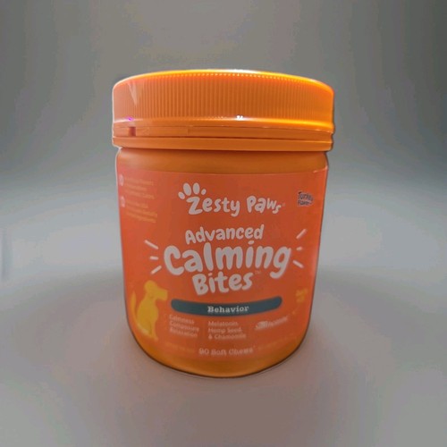 Zesty Paws Advanced Calming Bites 90 Chews Turkey Flavor