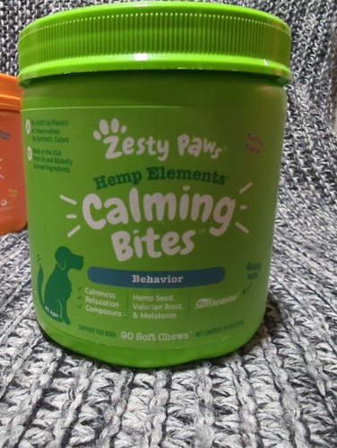 2-Pack Zesty Paws 8-in-1 Multi-Vitamin & Hemp Calming Bites - photo 4