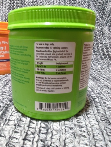 2-Pack Zesty Paws 8-in-1 Multi-Vitamin & Hemp Calming Bites - photo 5