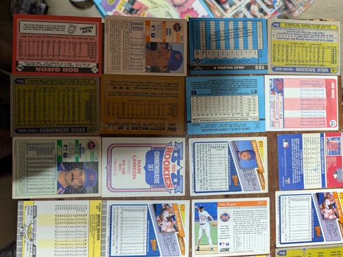 Mets Baseball Cards: Hernandez, Gooden, Bonilla, Franco