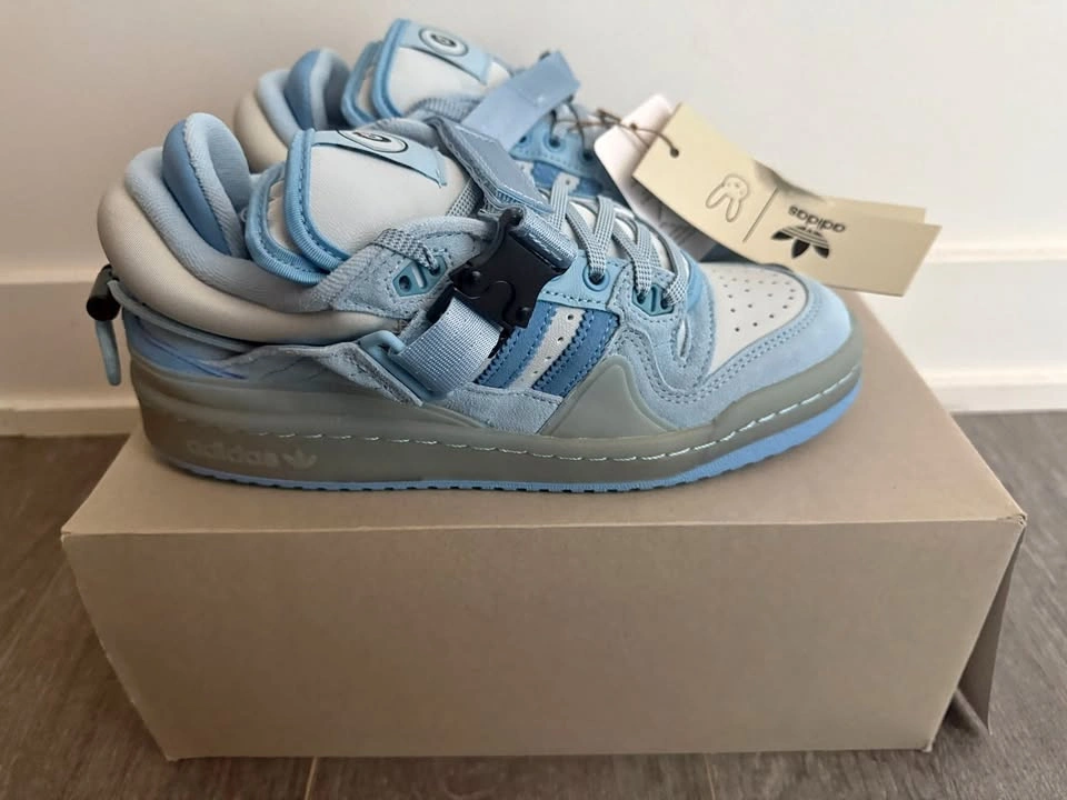 Adidas Forum Buckle Low Bad Bunny Blue Tint (GS) 5.5Y
