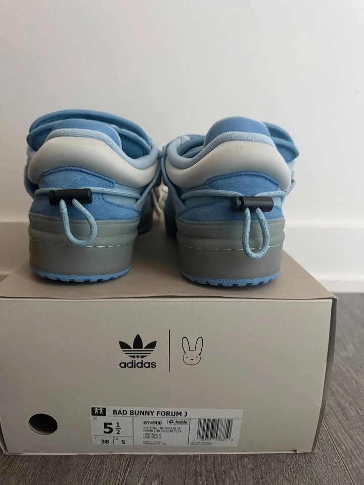 Adidas Forum Buckle Low Bad Bunny Blue Tint (GS) 5.5Y - photo 3