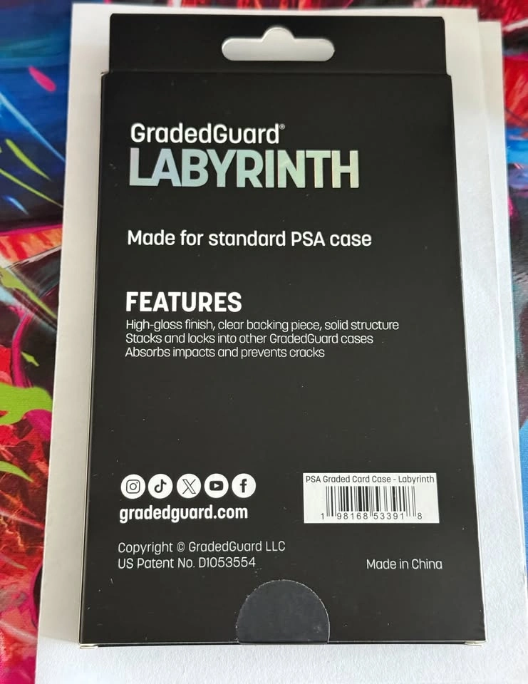 GradedGuard PSA Labyrinth Graded Guard Card Protector - photo 2
