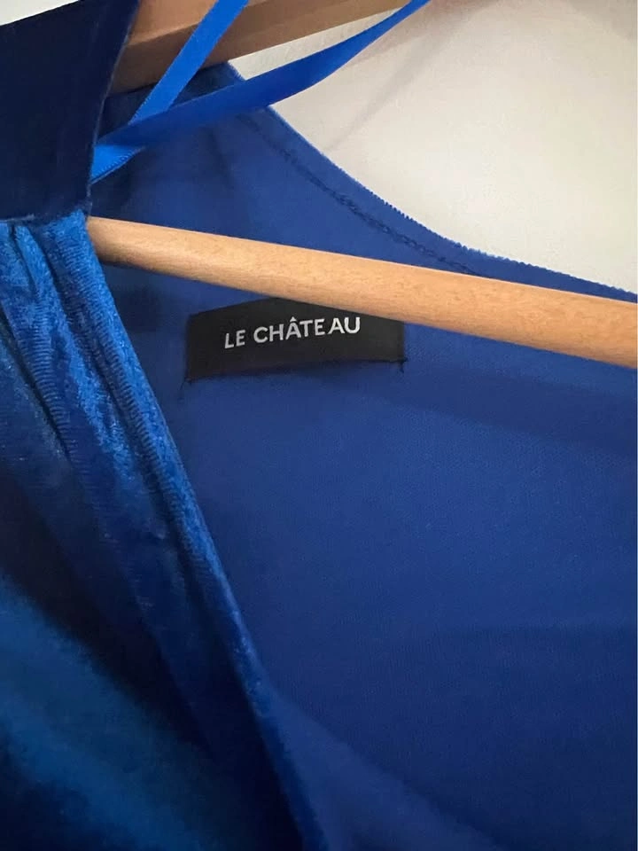 Le chateau royal blue dress - photo 2