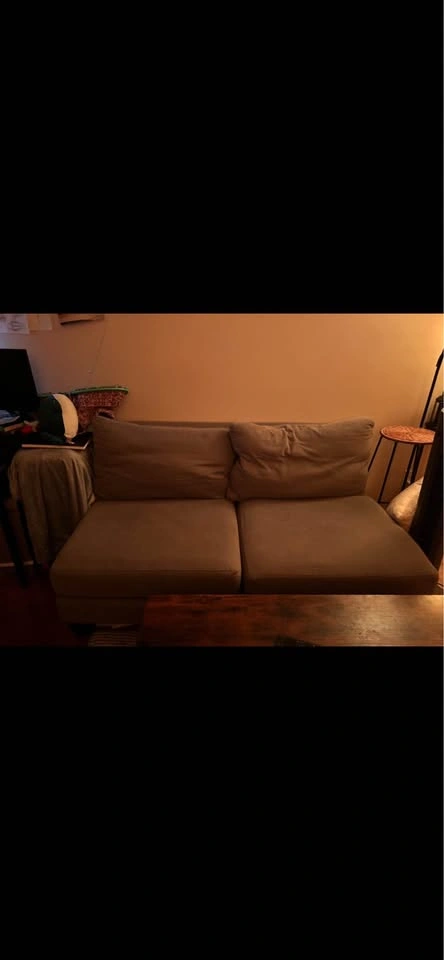 Loveseat couch sofa - photo 3