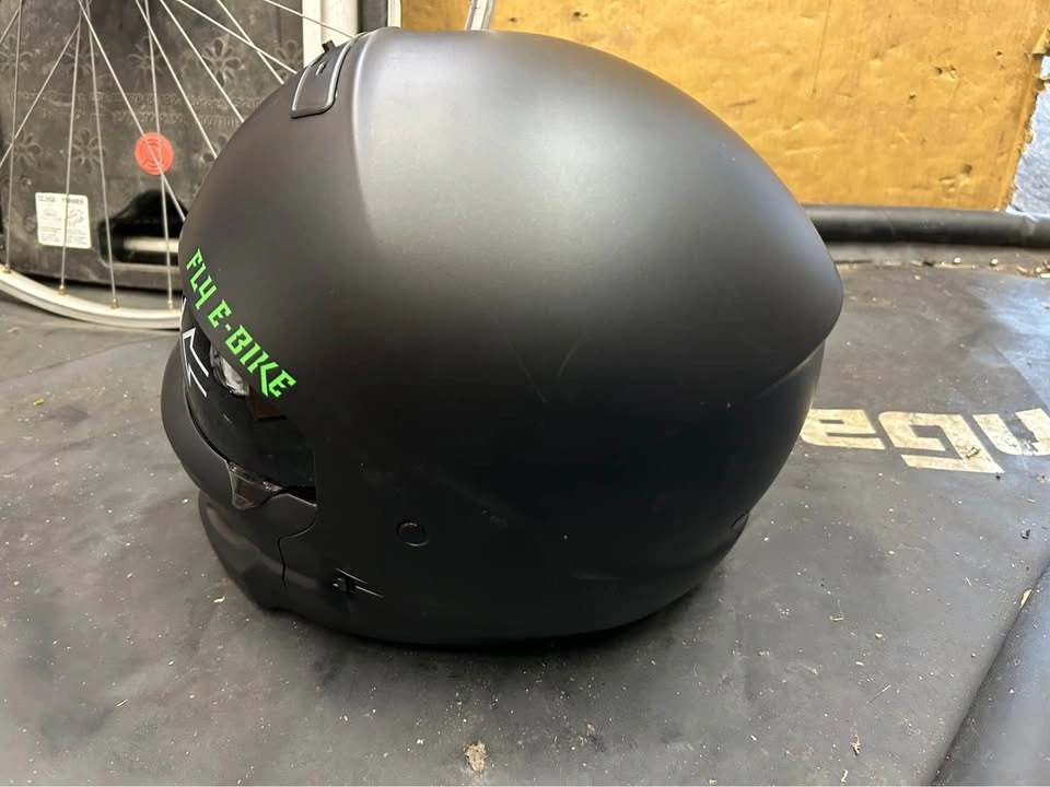 Brand new XL Matte Black Motorcycle Helmet - photo 2