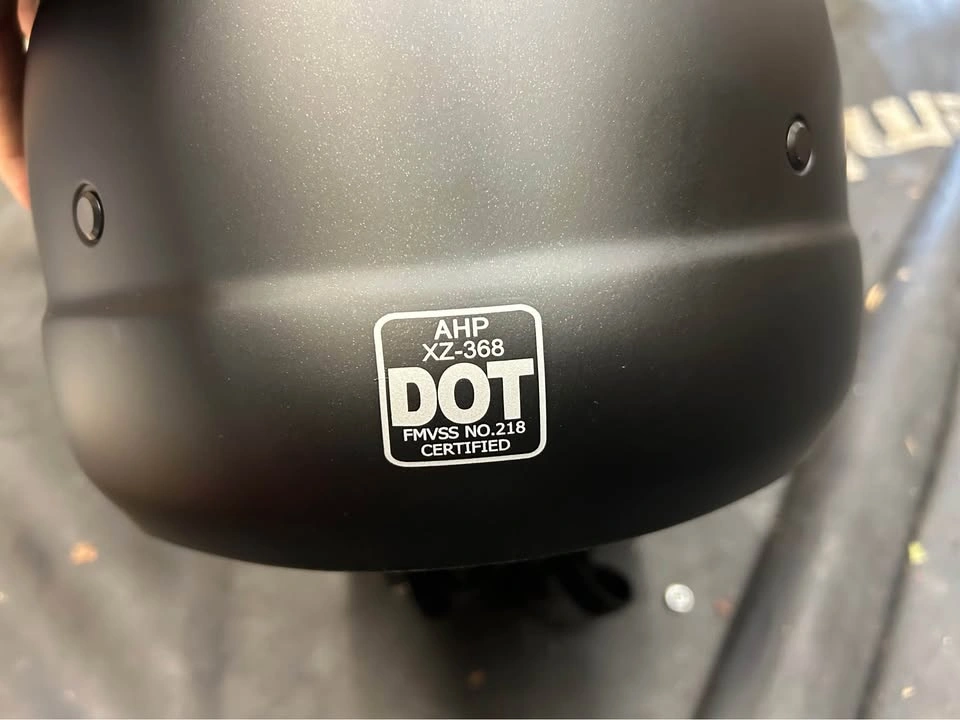Brand new XL Matte Black Motorcycle Helmet - photo 3