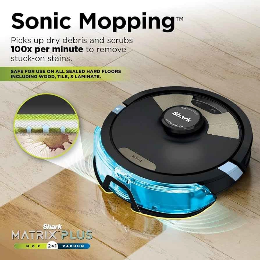 Shark Matrix Plus 2-in-1 Robot Vacuum & Mop Brand New - photo 2