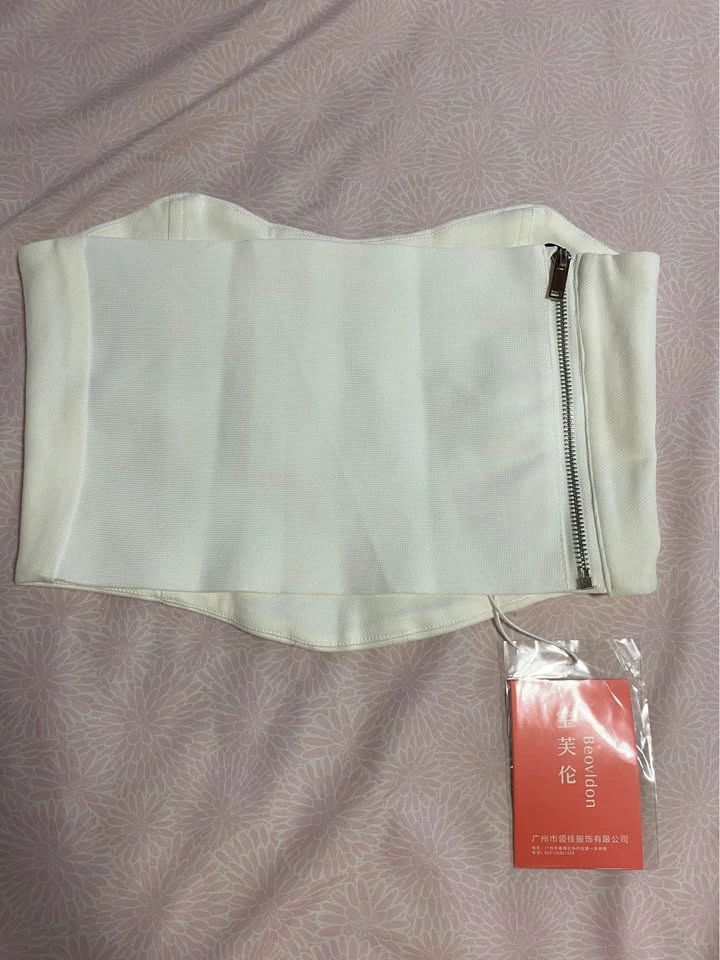 Beovldon White Corset Top - photo 3
