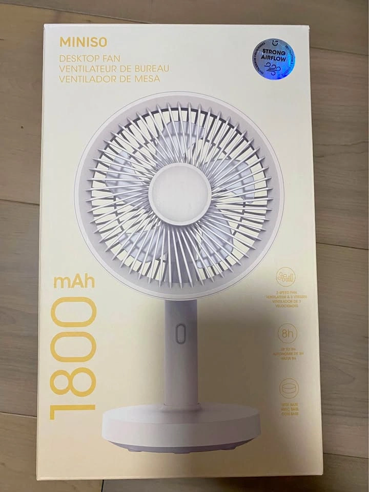 Miniso Macaron Series Desktop Fan