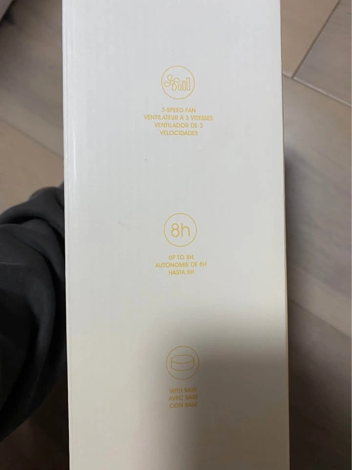 Miniso Macaron Series Desktop Fan - photo 3