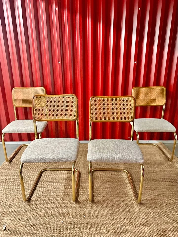 Vintage Cesca Dining Chairs x 4