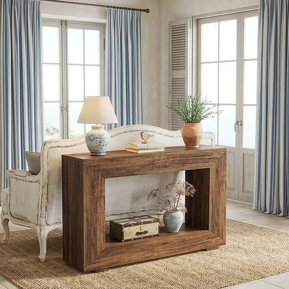 C1196 ST010 Entryway Sofa Table with Storage Shelf $98 - photo 2
