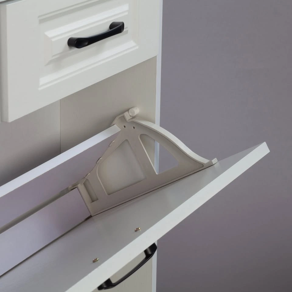Simply Modern Shoe Cabinet with Drawer and Top Storage - photo 2