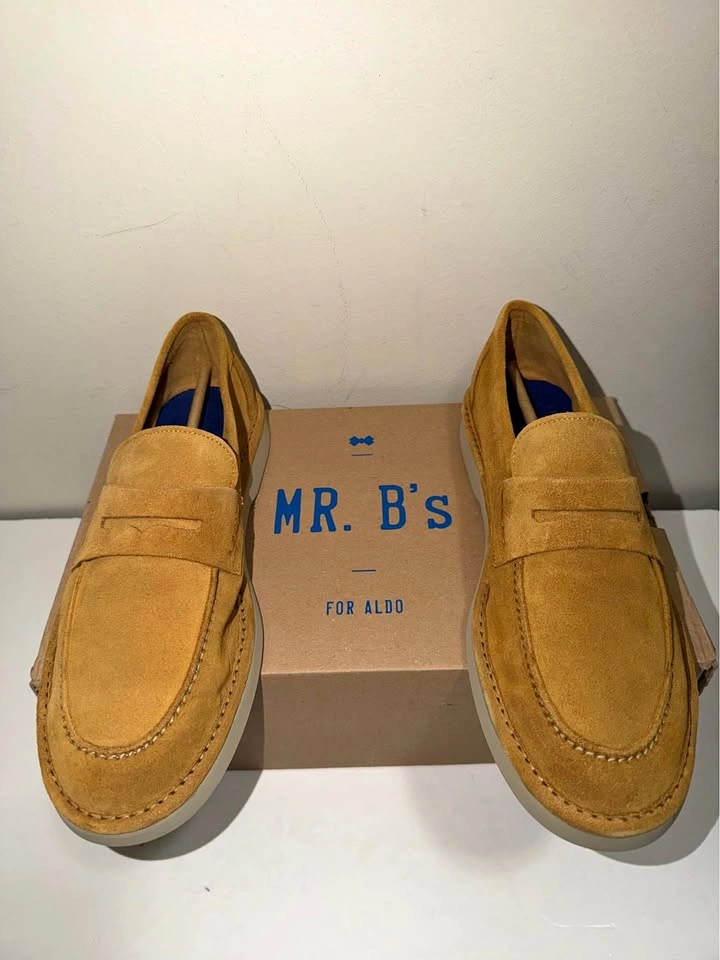 New Mr. B’s for Aldo Men Suede Leather Shoes - Size 9.5 & 11