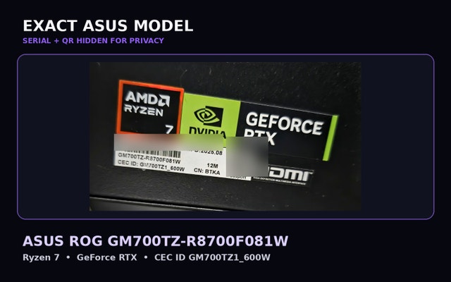 ASUS ROG RTX 5060 Gaming PC Bundle + MSI 32” Monitor - photo 4