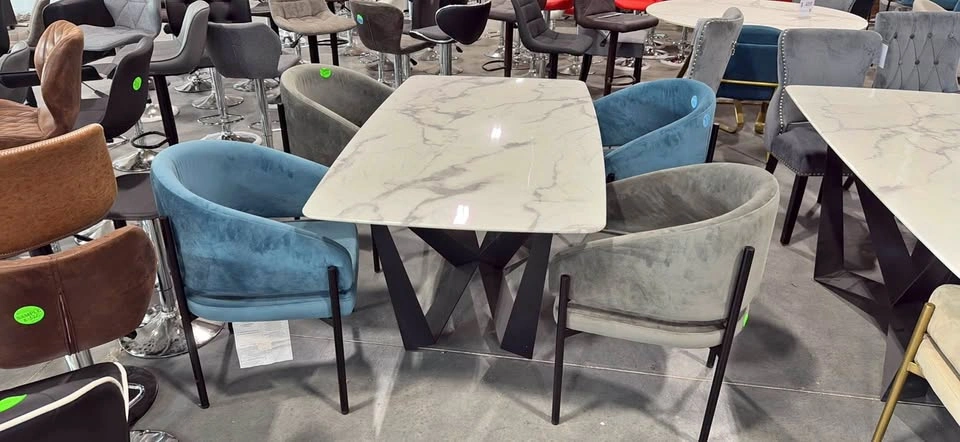 Chic Modern Dining / Kitchen chairs and Table