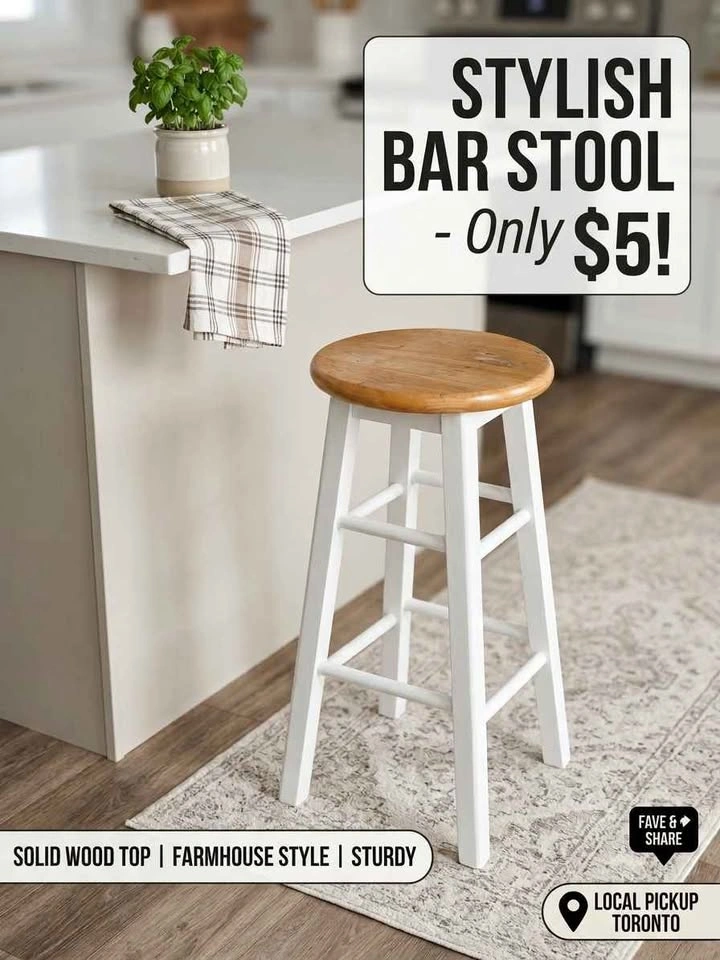 Stylish Bar Stool - photo 2