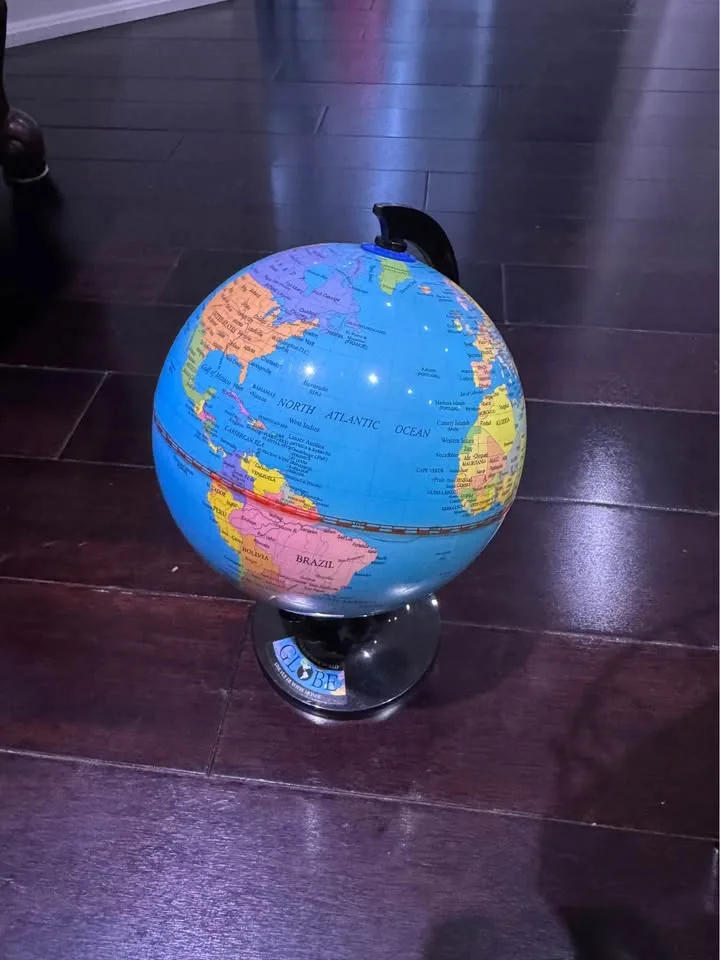 World Map Globe image indicator(2)