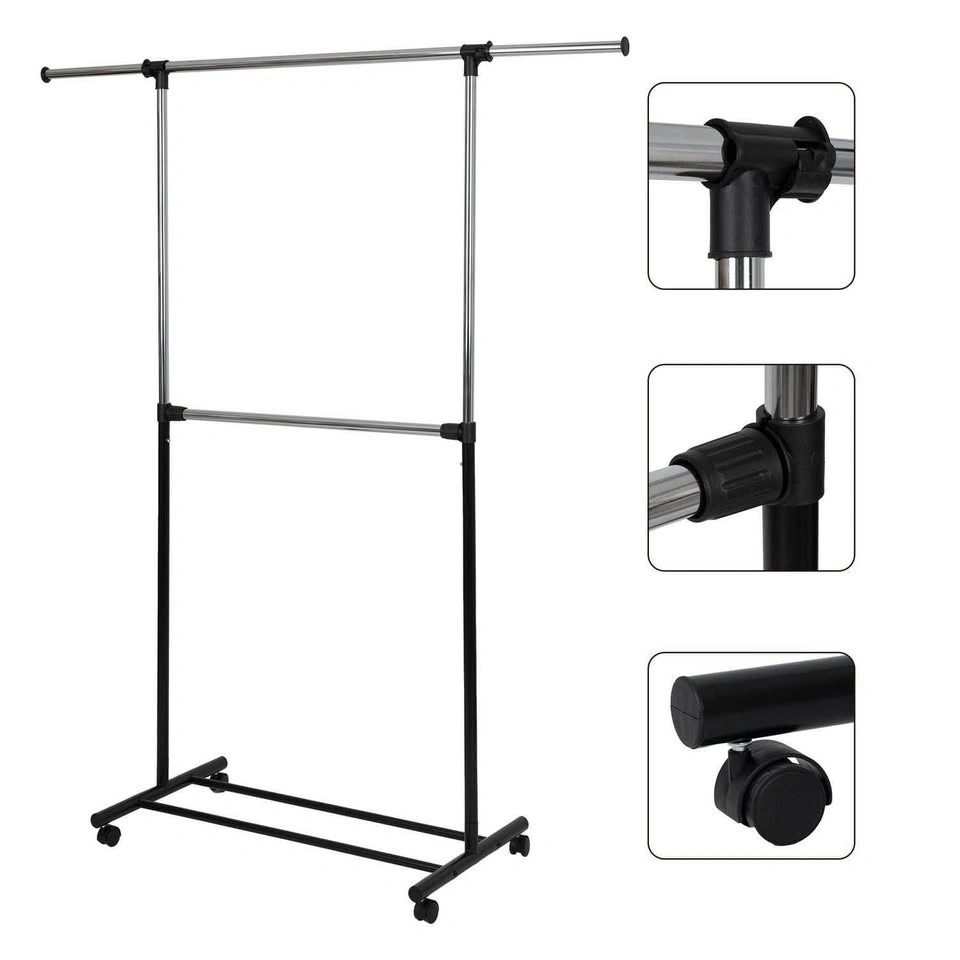 Double Rod Clothes Rack - photo 2
