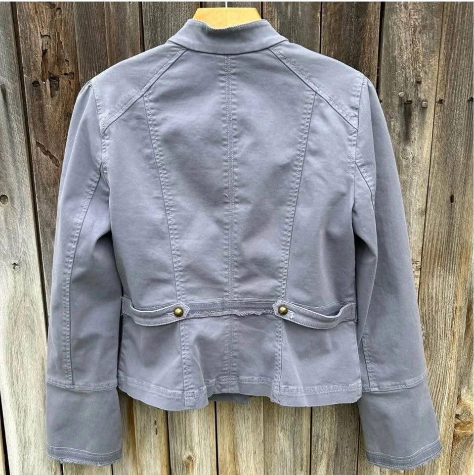 White House Black Market Military Style Women’s Jacket (Size 8) - photo 5