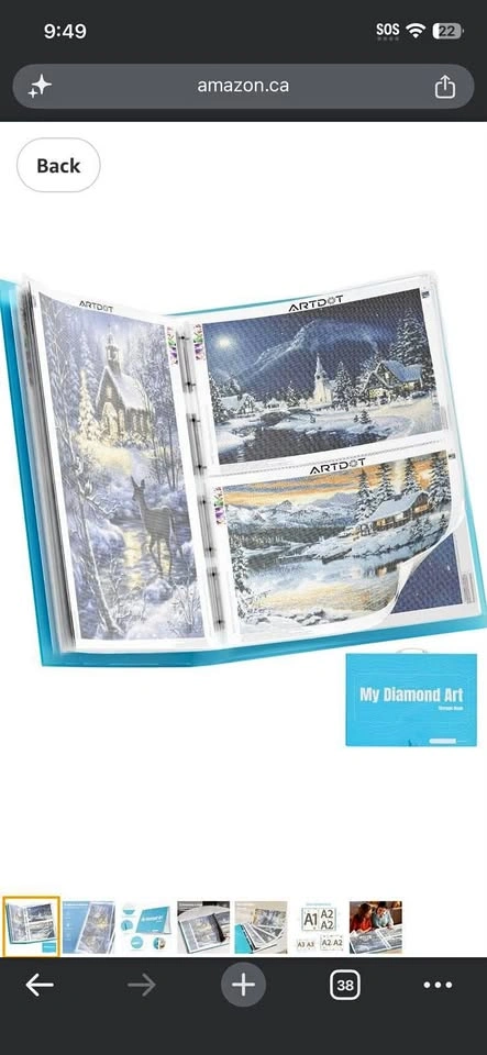 Art Storage Book