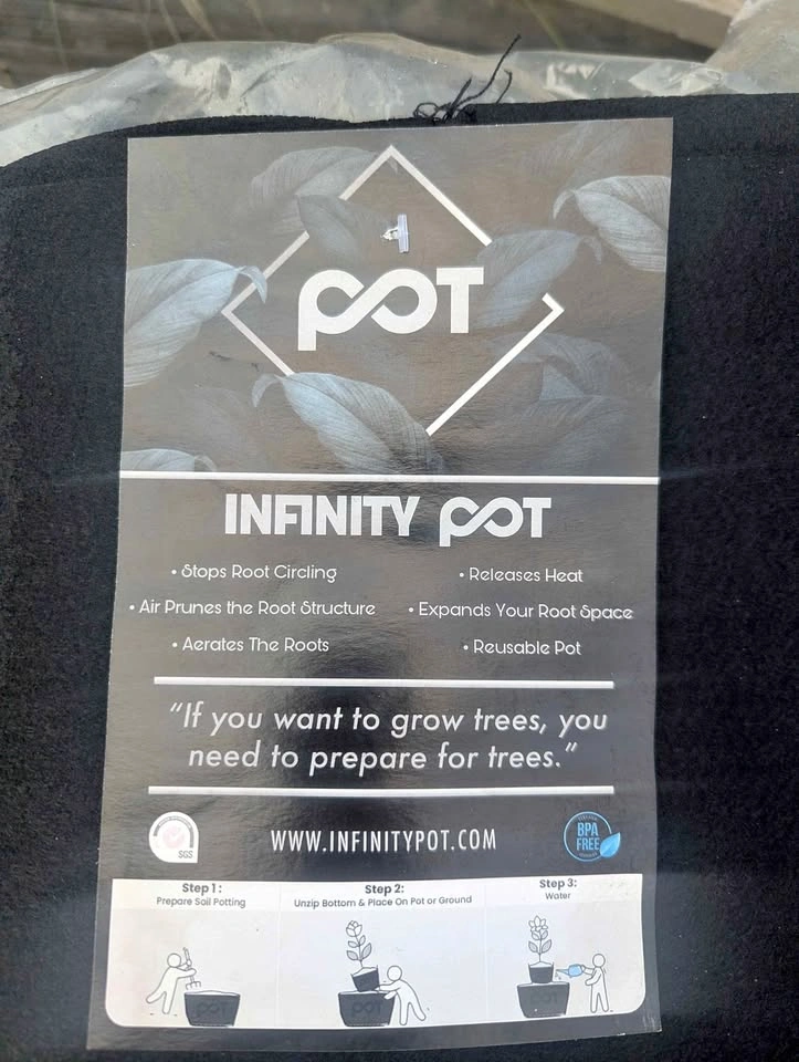 Infinity Pot Fabric Grow Bag x8