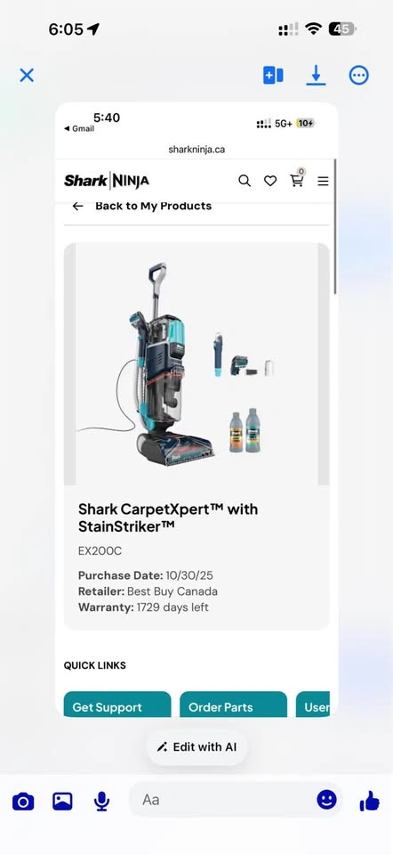 Shark CarpetXpert™ with StainStriker™ - photo 3