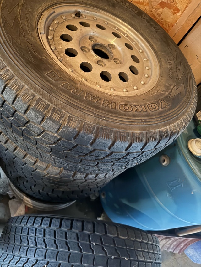Yokohama 265/70R15 Tires on Rims