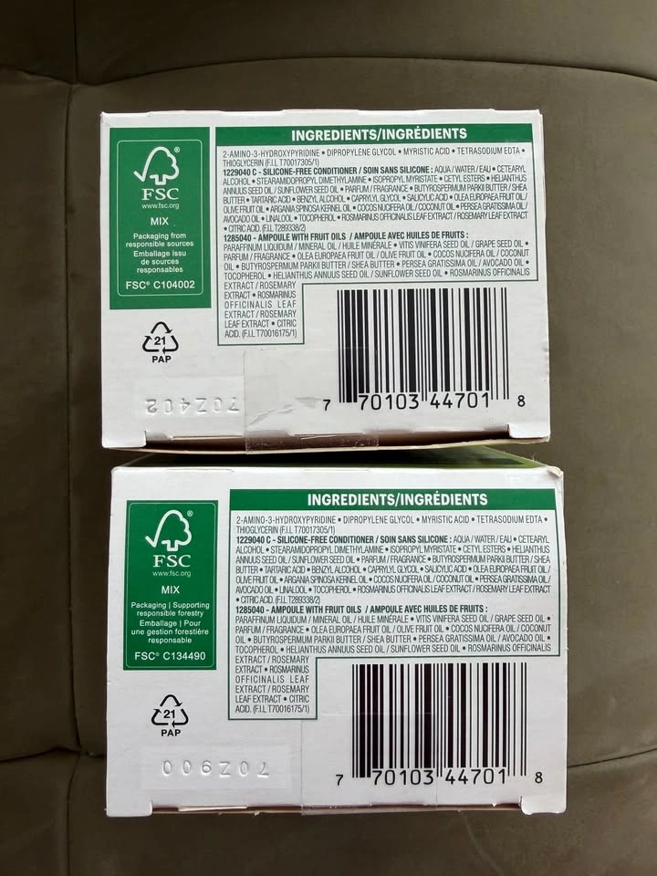 New Garnier black hair dye 2 boxes - photo 4