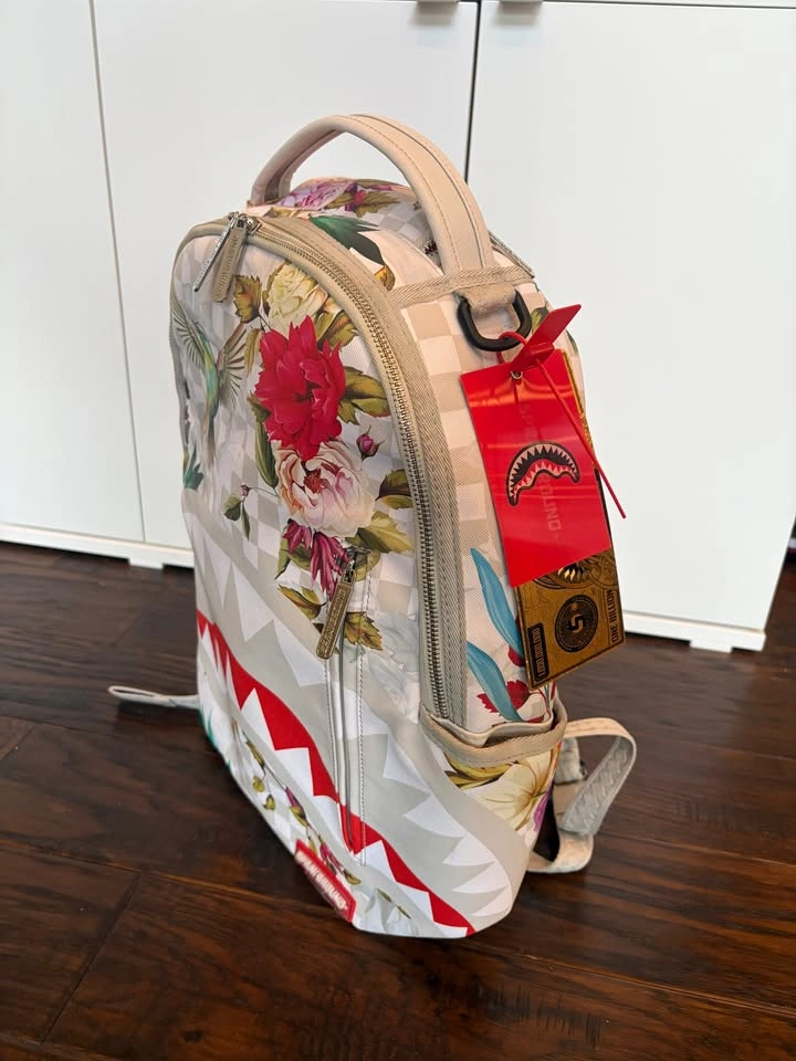 Sprayground Floral Shark Backpack - photo 2