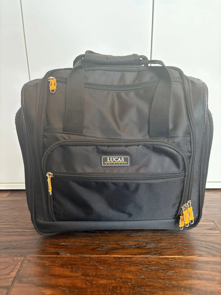 Rolling suitcase (Lucas wheeled carry-on/overnight bag)