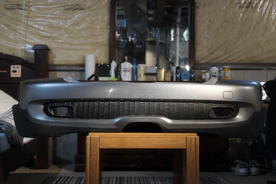 Mini Cooper S R56 Rear Bumper | OEM | Metallic Gray