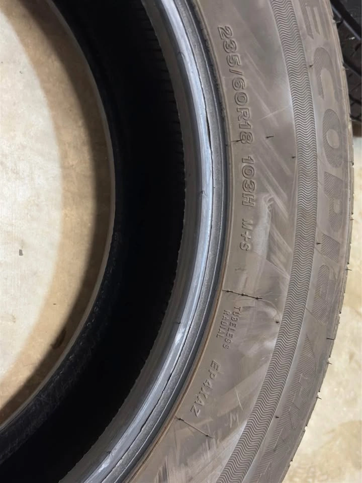 235/60/R18 Bridgestone Ecopia H/L 422 Plus Winter Tires - photo 2