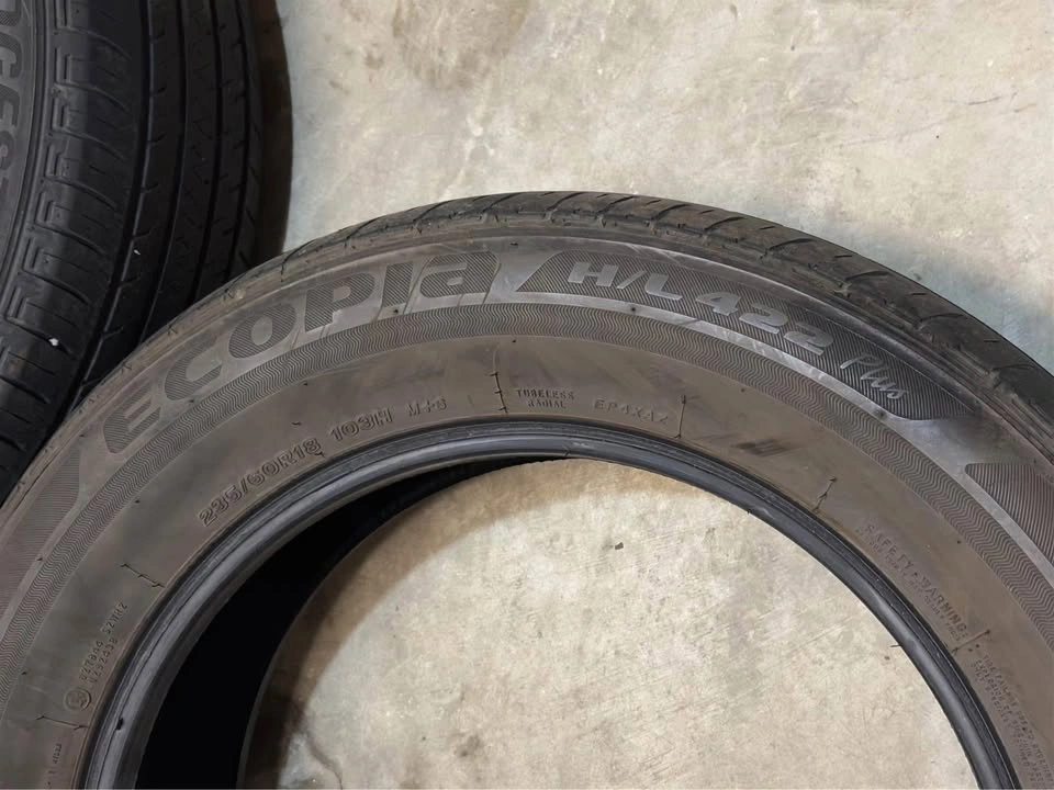 235/60/R18 Bridgestone Ecopia H/L 422 Plus Winter Tires - photo 3