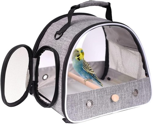 Small Bird Travel Carrier, Portable Bird Travel Cage