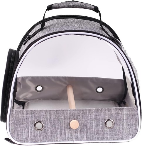 Small Bird Travel Carrier, Portable Bird Travel Cage - photo 5