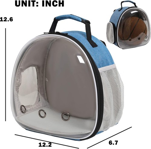 Bunny Carrier Backpack for Travel, Small Animal Space Bag - photo 2
