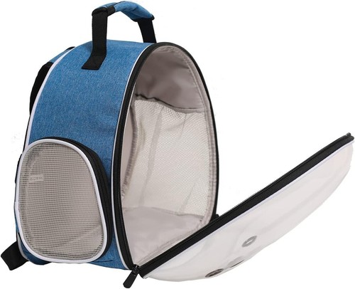 Bunny Carrier Backpack for Travel, Small Animal Space Bag - photo 4