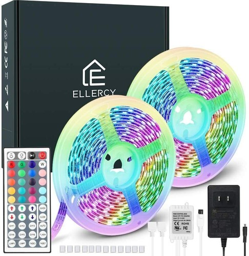 32ft LED Strip Lights Remote Control 5050 RGB