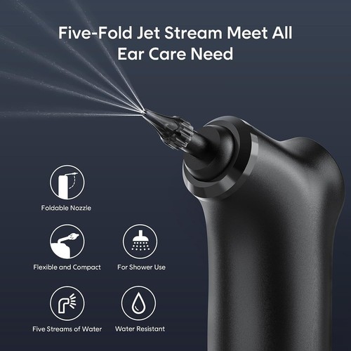 Water Powered Ear Cleaner Ear Wax Removal Kit USB Rechargeable - photo 3