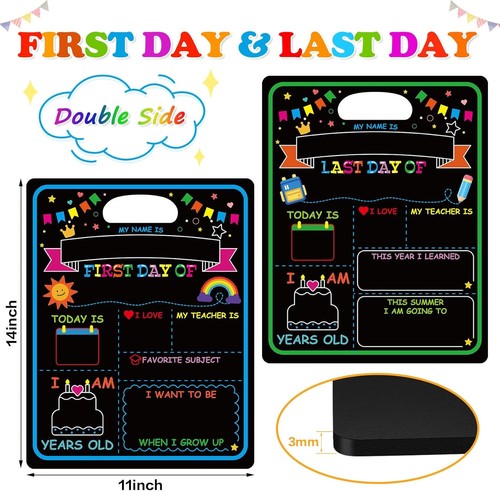 First Day of School Sign Board with Liquid Chalk Markers - photo 3