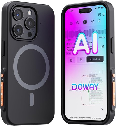 AI Voice Recorder Phone Case for iPhone 15 Pro Max